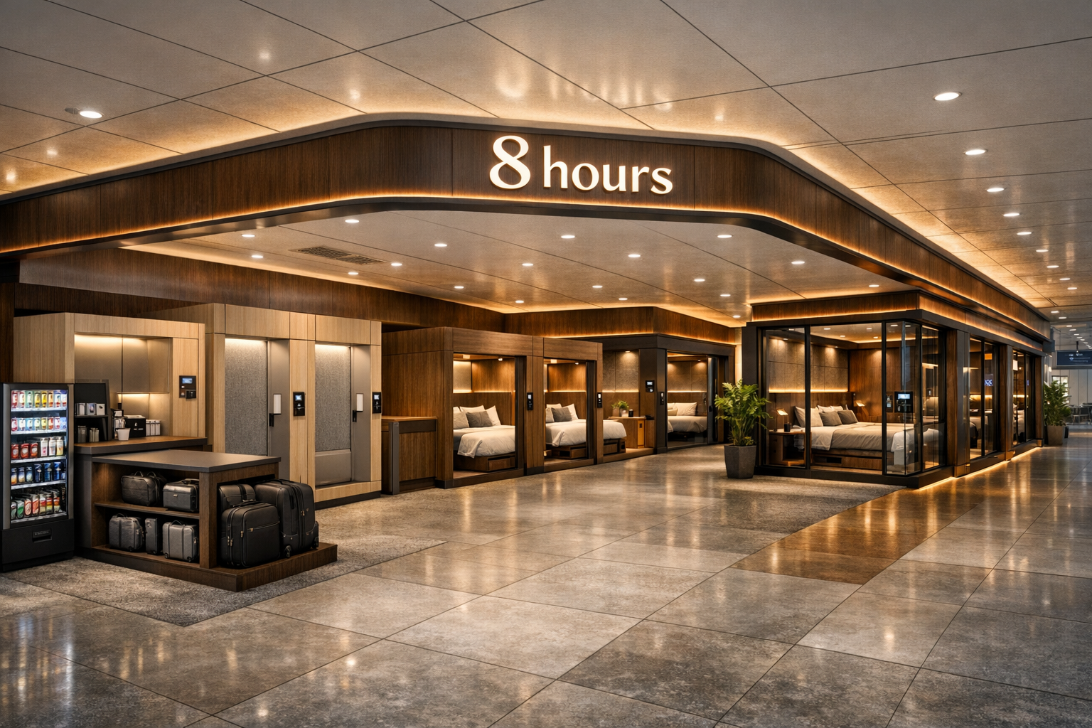 Hôtel 8 Hours – Vue extérieure